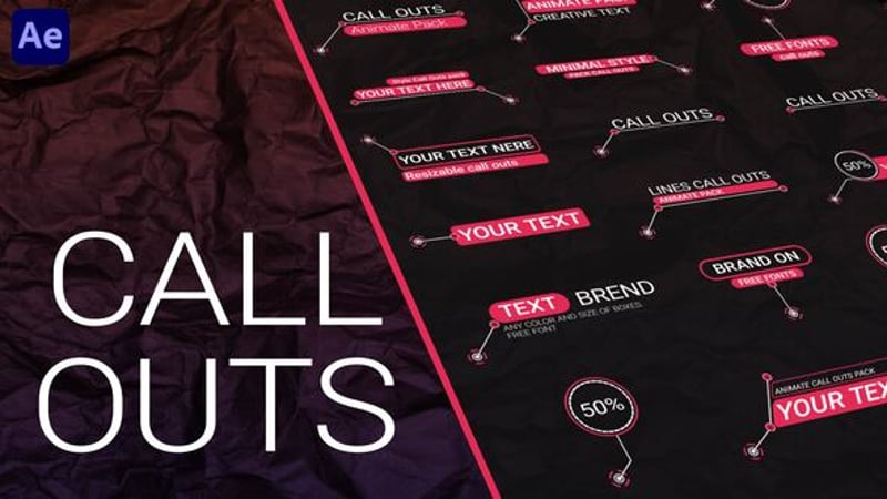 Call-Out Titles, Elements ft. call out titles & connected - Envato