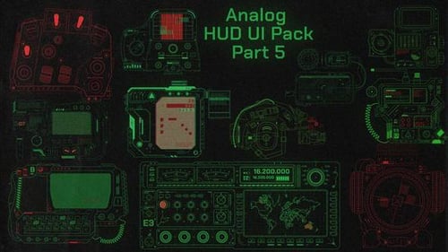 Analog HUD UI Pack 5
