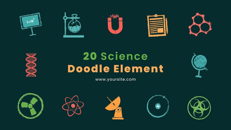Science Animated Icons, Elements ft. animated & bacteria - Envato