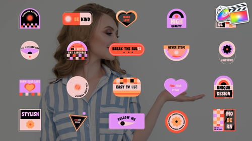 Sticker Titles for FCPX