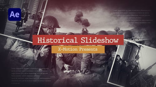 Historical Photo Slideshow with Vintage Film Effects