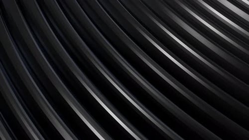 Modern Dark Fluid Abstract Lines Loopable Background
