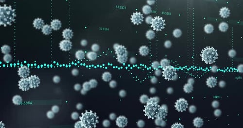 Covid-19 cells against financial data processing
