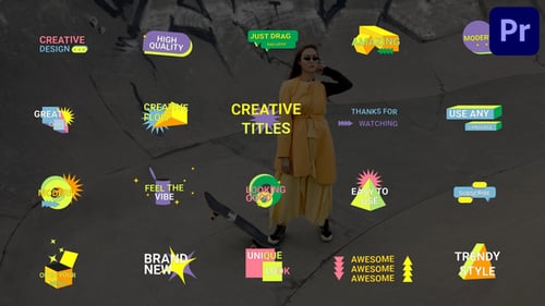 Creative Titles for Premiere Pro