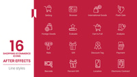 Shopping Ecommerce Icons Pack