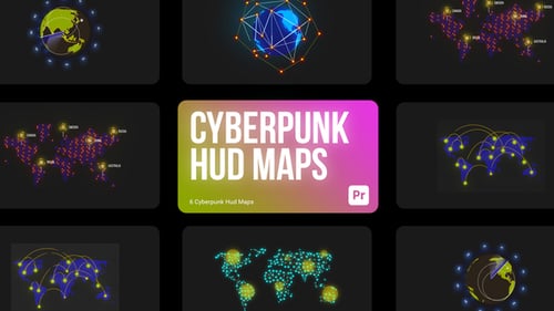 Mapas Cyberpunk para Premiere Pro