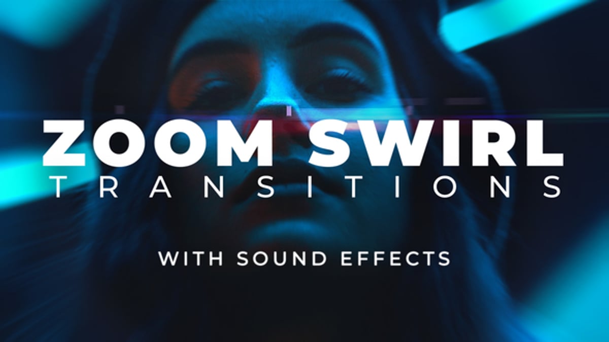 Zoom Swirl Transitions Pack: 50 Dynamic Effects with Sound in 8 Unique ...