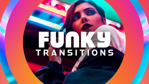 Dynamic Color Transition Pack with Modern Motion Graphics, Elements ft ...