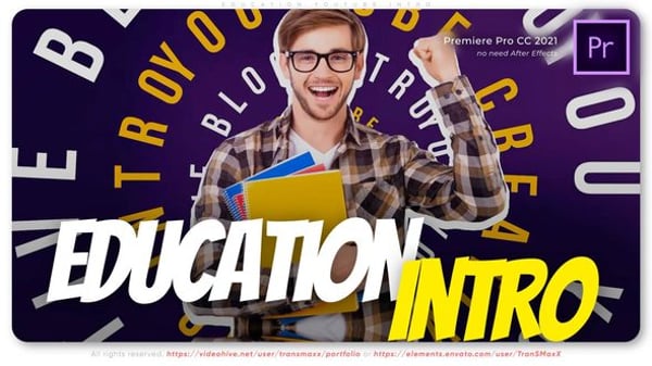 Intro Education Editable Video Templates - Envato