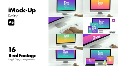 iMock-Up Desktop for After Effects