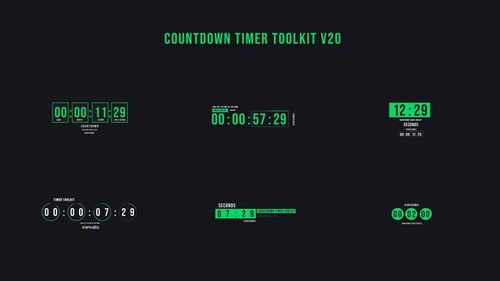 Countdown Timer Toolkit V20, Elements ft. countdown timer & counter ...