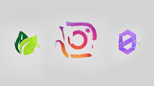 Simple Folding Logo
