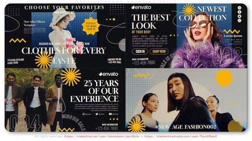 Fashion Promo Magazine Style