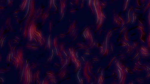 Abstrakte dunkelrote bunte Glow Line Tech Glatte Hintergrundanimation