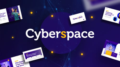 Cyberspace Modern Technology Video Display After Effect Template