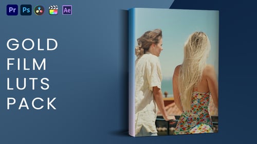 Gold Film Luts Pack