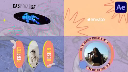 Divertida presentación de diseño para After Effects