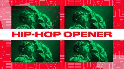 Hip-Hop Typography Opener