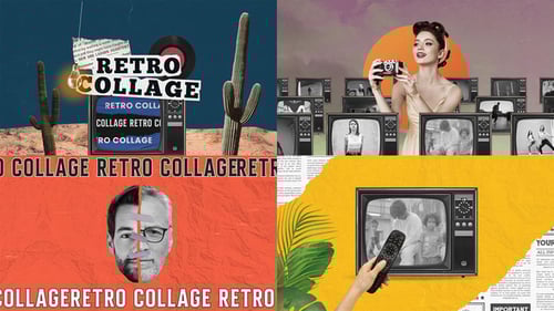 Retro Collage