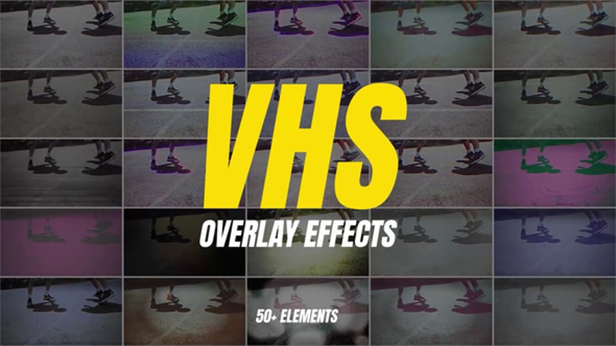 Cover for VHS Overlay Effects