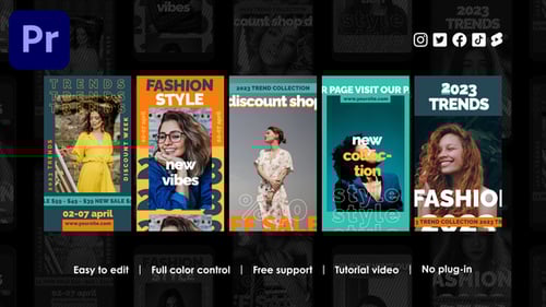 Modern Fashion Sale Instagram Story Animations