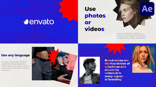 Stylish Portfolio Slideshow for After Effects