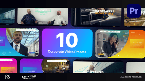 Unternehmenstypografie Band 04 für Premiere Pro