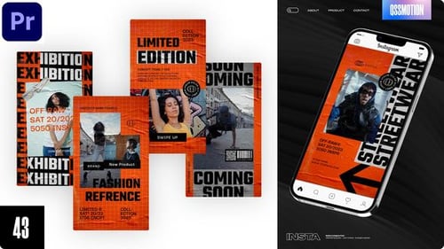 Portland Urban Typography Stories For Premiere Pro