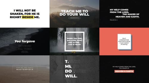 Dynamic Scripture Quote Titles for Modern Presentations