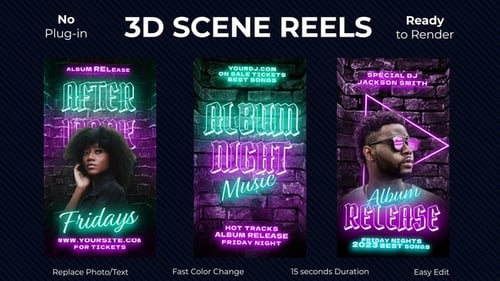 3D Instagram Reels