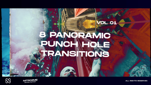 Punch Hole Panoramic Transitions Vol. 01
