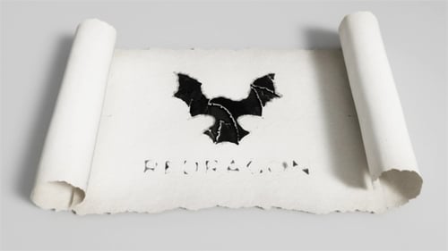 Scroll Parchment Logo Reveals