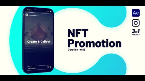 Dynamic NFT Promotion Vertical Stories Social Media