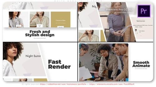 White Website ID Promo