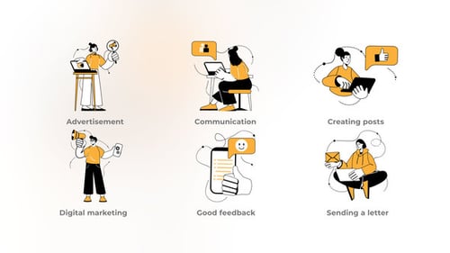 Digital Marketing - Simple Concept