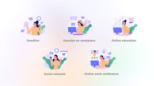 Social Network - Flat concepts