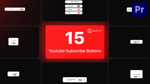 Social Media Elements for Premiere Pro Vol. 06