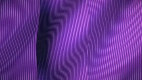 Abstract Fluid Wavy Purple Background Animation