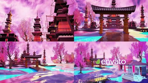 Japanese Style Logo Reveal