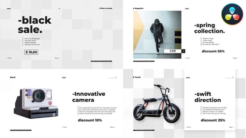 Black Sale | DaVinci Resolve