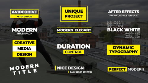 Modern Titles | FCPX & Apple Motion