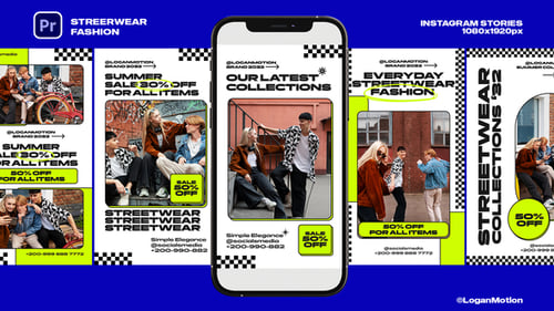 Streerwear Fashion | MOGRT file