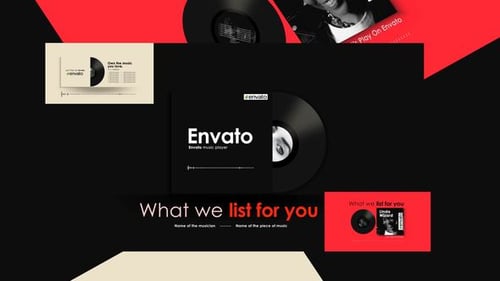 Dynamic Music Player Interface with Audio Visualizer