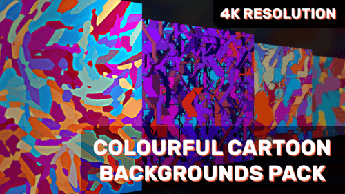 Dynamic Abstract Background with Vibrant Colors