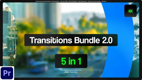 Transitions Bundle 2.0 für Premiere Pro