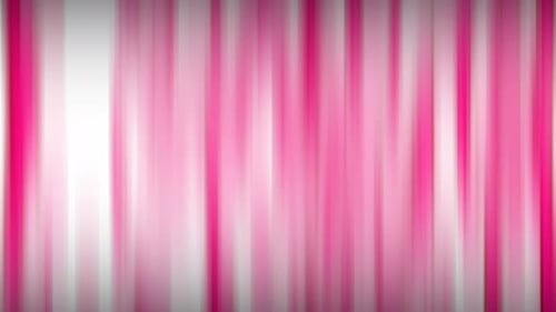 Abstract Pink and White Vertical Lines Flowing Motion Background