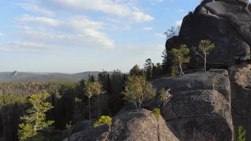 Skyrunner Runs on the Mountain