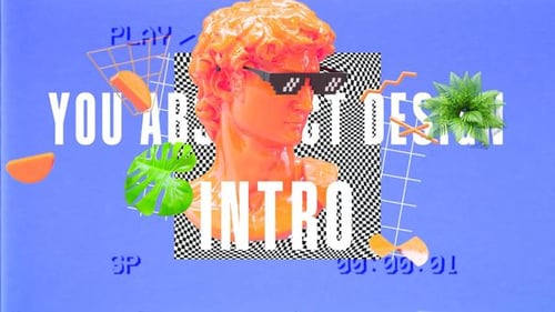 Airbrush Vibes Abstract Intro