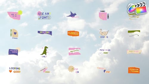 Torn Paper Titles for FCPX