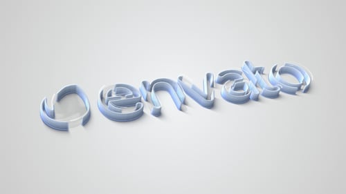 Clean Outline Logo Reveal Animation